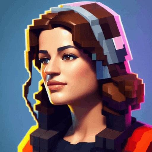 Foto de perfil gaming para mujer - Minecraft
