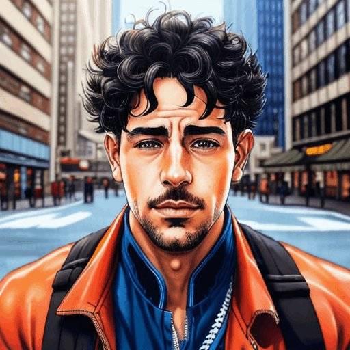 Foto de perfil anime para hombre - Ciudad 