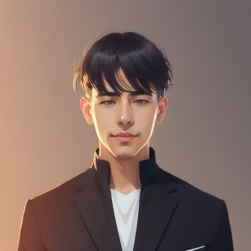 Foto de perfil anime para hombre - Moderno 