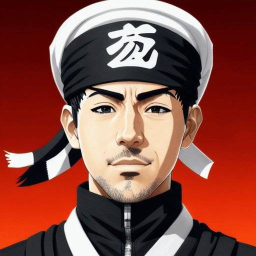 Foto de perfil al estilo Naruto para hombre